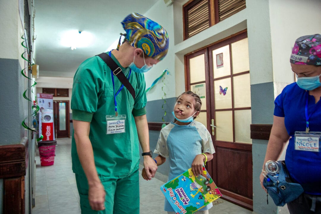 Clinical Coordinator volunteer, Anna Stromberg. Photo: Jorgen Hildebrandt