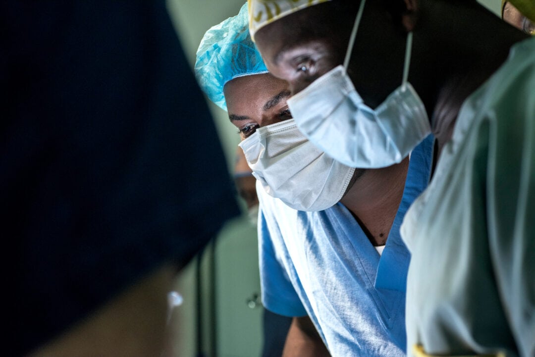 Surgeons in training - Operation Smile Rwanda