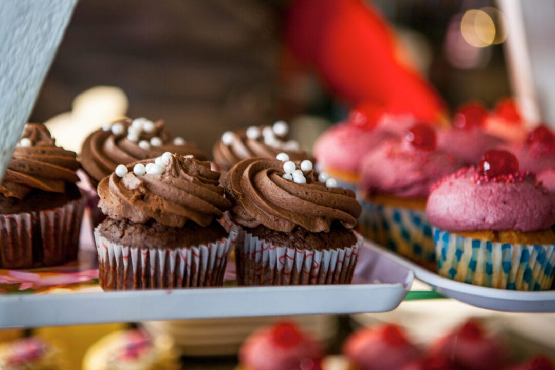 Stock image of cakes