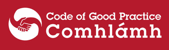 Comhlámh, Good code of practice logo