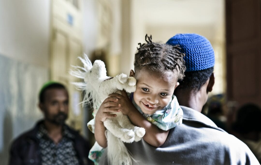 Nazifa getting ready for surgery, after been deemed healthy. Photo: Margherita Mirabella.