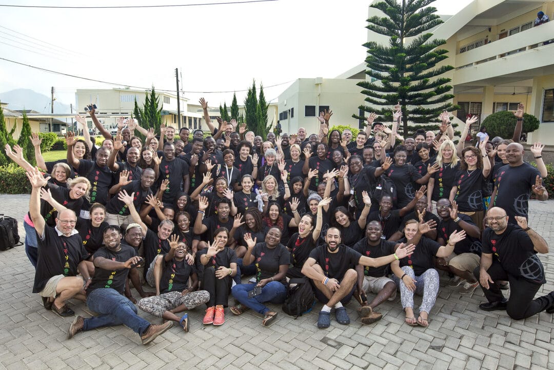 A group of volunteers after a surgical programme