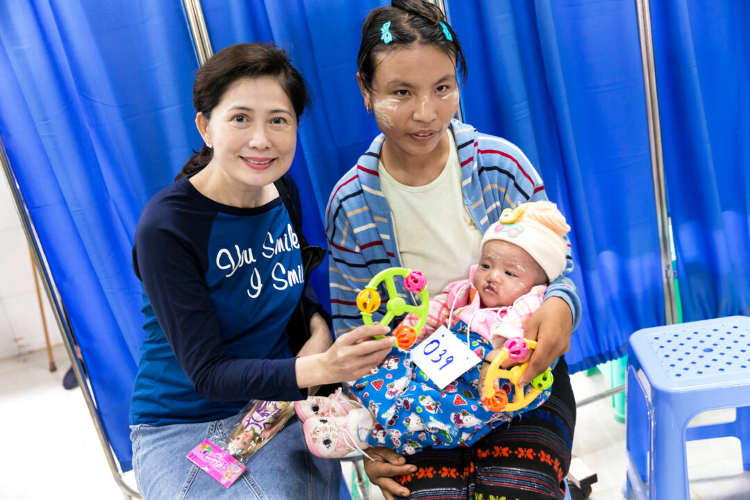 baby with cleft lip and cleft palate